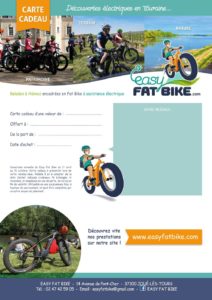 Carte cadeau Easy Fat Bike