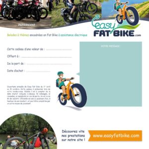 Carte cadeau Easy Fat Bike