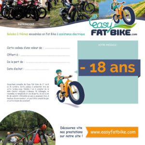 Carte cadeau Easy Fat Bike